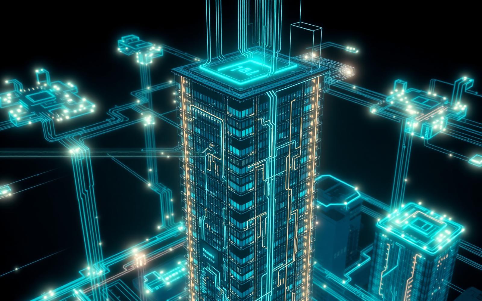 Smart building digital twin visualization